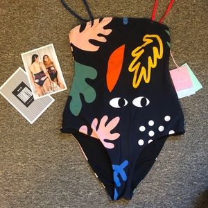 Lazy Oaf Big Print one piece (sold out online!) 🎨